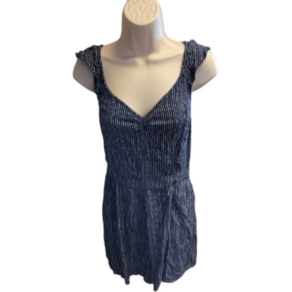 American Eagle Outfitters Striped Sleeveless Romper Size Medium